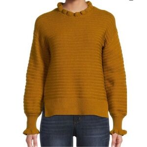 Madewell Cotton and Merino Wool Sweater women’s small